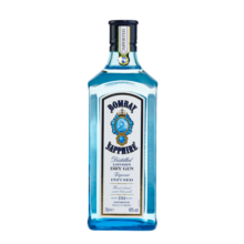 孟买蓝宝石(Bombay)  洋酒 英国 杜松子酒 百加得蓝宝石金酒750ml 调酒必备109元 (月销2000+)