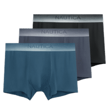 NAUTICA Nautica Underwear 3条装 轻奢莫代尔 男士内裤丝滑裸感裤77元