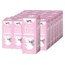 纽仕兰（Theland）专注儿童成长纯牛奶A2β-酪蛋白原生高钙100%生牛乳200ml*24盒粉99元 (月销1w+)