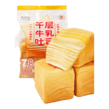 来伊份 千层牛乳吐司 （12件任选）29元合2.42元/件（需领券）
