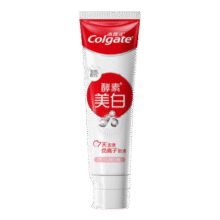 高露洁（Colgate）酵素亮白去黄去渍防渍美白牙膏120g 清新口气  新老包装随机发货19.9元 (月销1w+)