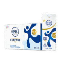 Plus会员：伊利 舒化奶 无乳糖牛奶 全脂型220ml*24盒*2件92元（合46元/件）