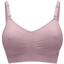 美德乐（Medela）哺乳文胸产后喂奶孕妇内衣 透气款舒适胸衣 柔雾粉 L99元 (券后省79)