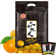 佳宝 九制陈皮橙皮橘子皮水果干500g泡茶煲汤大包量贩散装广东老字号29.7元 (券后省20,月销8000+)