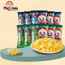 我D小蔡蔡 MyCcBaBy 星星泡芙入口即化 20袋19.9元（需领券）