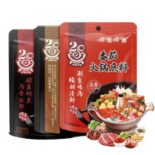 呷哺呷哺 火锅底料150g/袋 一料多用调味料5种口味 火锅底料组合  5种口味16.8元（合4.2元一件）
