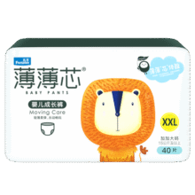 五羊（FIVERAMS）拉拉裤薄薄芯成长裤XXL40片 (15kg以上)婴儿尿不湿超薄瞬吸干爽42元 (月销1w+)