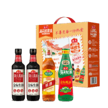 海天 生抽酱油500ml*2 蚝油 料酒 金标系列 锦鲤派【一级酱油】14.85元