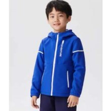 Toread Kids 探路者 儿童春秋款保暖防风透气连帽软壳外套 120~170cm新低79元包邮