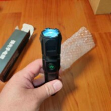 LED高亮手电爆亮变焦 600毫安 2件4.99元（买一送一，合2.5元/件）
