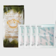 88VIP：babycare 山茶纸尿裤 3片装+赠4片医护级卫生巾3.73元包邮+17淘金币