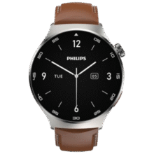飞利浦（PHILIPS）智能手表商务会议记录多功能手表实时转写翻译APP消息推送蓝牙通话会议总结AI录音手表 R10575.51元（需plus会员，需领券）