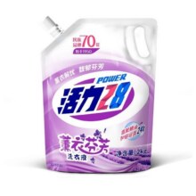 活力28熏衣草香型洗衣液2kg官方正品家庭优惠装持久留香清洁1.57元