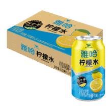 统一A-Ha柠檬水 柠檬味饮料310ML*24罐 整箱装60.28元（合30.14一件）
