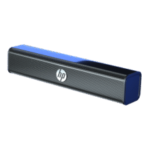 惠普（HP）电脑音响桌面台式长条音响 办公家用户外多媒体音箱 网课音响 游戏多媒体有线usb迷你音响 暗影黑64元
