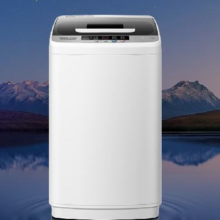 AUX 奥克斯 波轮洗衣机 全自动 家用小型 洗干衣9斤【仿生手洗+24H预约洗】玄武灰399.2元（晒单赠送脏衣篮）