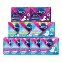 Libresse薇尔V感极薄棉柔超吸日用卫生巾240mm16片8.6元