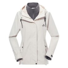【山行】伯希和户外冲锋衣女三合一抓绒内胆防风防雨进藏登山服男539元