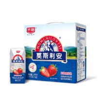 光明 莫斯利安 草莓酸奶 200g×12盒37.9元（需领券）