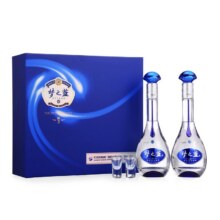 88VIP、百亿补贴:洋河蓝色经典 梦之蓝M3 52度500ml*2两瓶装 绵柔浓香型白酒 礼盒装571元