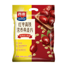 西麦红枣高铁燕麦片700g袋冲饮谷物代餐粉营养早餐独立包装25.9元 (券后省20,月销1w+)