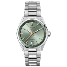 泰格豪雅TAG Heuer【新品】卡莱拉系列日历型手表彩色表盘背透夜光机械 WBN2312.BA000125200元 (券后省500)