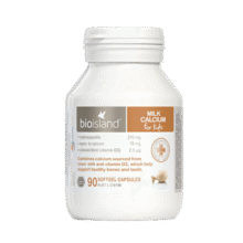 Bio Island佰澳朗德 婴幼儿童牛乳提取液体乳钙 90粒/瓶 澳洲进口89元 (月销1w+)
