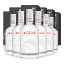 谷养康粮食酒【0添加】清香型高粱酒 固态法纯粮食酒四川口粮酒白酒酒水 52度 500mL 6瓶 整箱装(典雅黑盒)249元