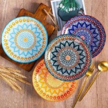 20点：波西米亚风9英寸 23cm 款式随机 *2件1元（合0.50元/件）