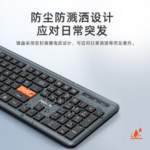 方正Founder 方正无线键鼠套装 KN310 键盘鼠标套装 商务办公键鼠套装 电脑键盘 USB即插即用 全尺寸46元