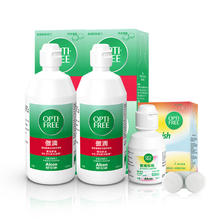 淘金币可用、88VIP：Alcon 爱尔康 隐形眼镜护理液傲滴355ml*2+乐明60ml73.05元（淘金币低至70.05元）