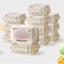 88VIP:babycare 婴儿加厚绵柔巾80抽12包60.84元12包+8.31元淘金币