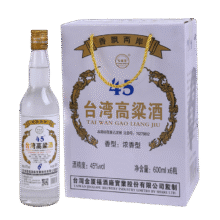需首购、PLUS会员：五缘湾台湾高粱酒浓香型白酒45度600ml*6整箱76.51元