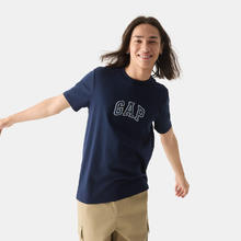 Gap 男女装2025春季纯棉字母logo短袖T恤65.08元