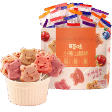 百草味 山楂棒 408g 50支 原味16.33元