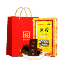 PLUS：福牌阿胶 精胶礼盒装otc精装阿胶块 250g【送固元糕2盒】519元（需领券）