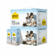 认养一头牛 全脂纯牛奶 250ml*12盒*2箱36.9元（需领券，合18.45元/箱）(微信小程序购买)