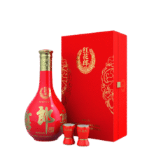 26日：郎酒 红花郎15 53%vol 酱香型白酒 500ml 礼盒装375元