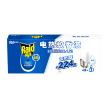 88VIP：庄臣 雷达电热蚊香液驱蚊液1器4液12.03元（需领券）
