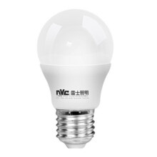 雷士照明led灯泡e27螺口e14螺旋家用店铺节能超亮大功率白光球泡2.9元 (券后省1.22)
