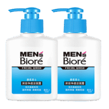 碧柔（Biore）【清凉钜惠】男士深层净透洁面露 温和深层清洁 毛孔畅透多效温和 150ml*240元