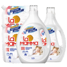 妈妈壹选植物香氛天然洗衣液18.5斤套装（3.25L+2L+袋2L*2）婴童宝妈可用175.23元（合58.41元/件）