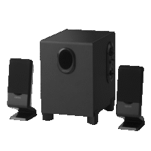 漫步者（EDIFIER）R101V 2.1声道电脑音响音箱 台式机笔记本桌面音响 游戏音响 黑色94.05元