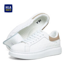 海澜之家（HLA） 男鞋休闲板鞋防滑耐磨板鞋中青年时尚简约百搭鞋子 白棕色42139元（需领券）