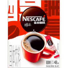 雀巢 美式黑咖啡粉0糖0脂*48包*1.8g × 4件80元（需领券，合20元/件）(折0.4元/包)