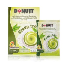 临期：DONUTT泰国进口 速溶绿茶咖啡150g*1盒（15g*10袋）25/8/139.9元包邮