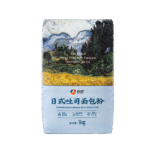 新良大师日式吐司面包粉2斤装 烘焙原料 早餐面包机用纸包装高筋面粉36.41元（需领券，合12.14元/件）