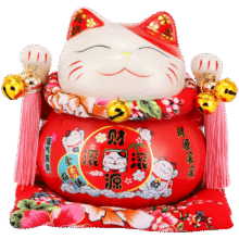 吉善缘陶瓷招财猫存钱罐摆件实用开业乔迁结婚生日搬家礼物商务年会礼品 6寸喜猫财源滚滚48元 (券后省60)