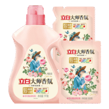 立白 大师香氛洗衣液4斤+赠家政服务2小时/30元京豆39.9元（赠品抵30元，低至9.9元）