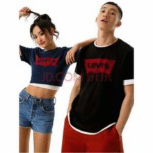 Levi's 李维斯 情侣款Logo印花纯棉短袖T恤￥56.20 3.1折 比上一次爆料降低 ￥12.94